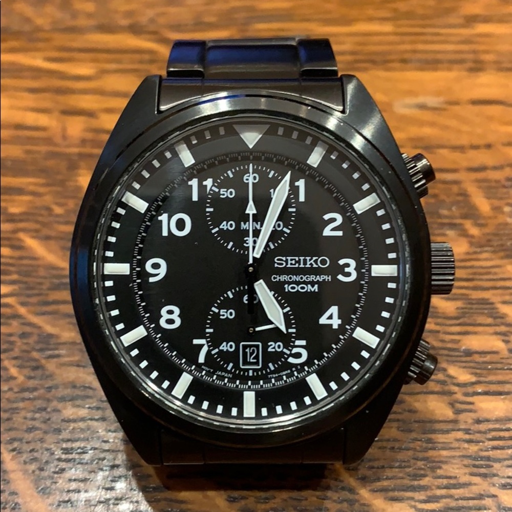 Seiko Chronograph 100m